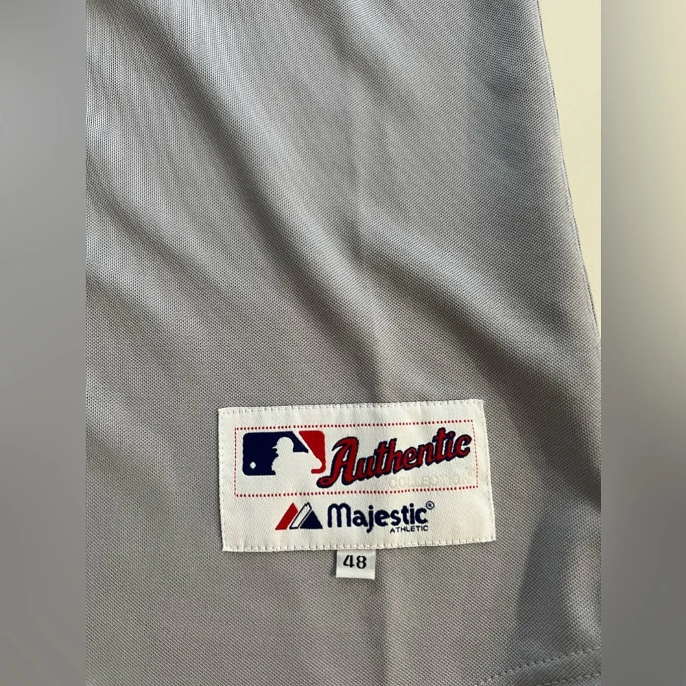 Majestic Gray San Francisco Jersey - Picture 6 of 6